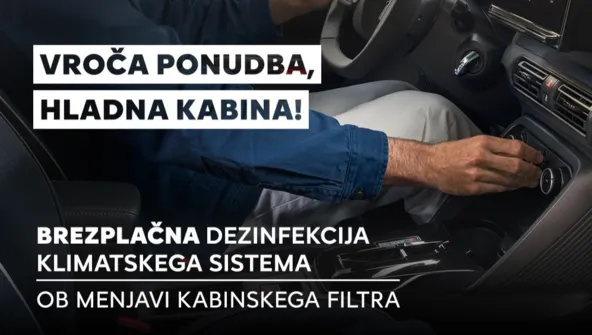 BREZPLAČNA DEZINFEKCIJA KLIME