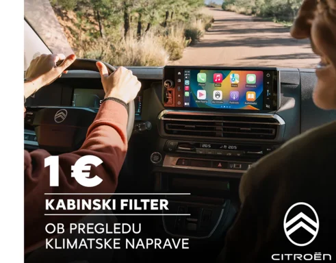 Preverite klimo pred poletjem, kabinski filter za 1€
