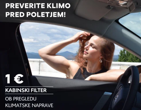 PREGLED KLIME – FILTER SAMO 1 EUR