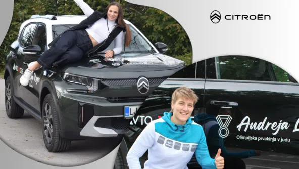 Naši vrhunski judoistki zaupata Citroënu in razveseljujeta športne navdušence