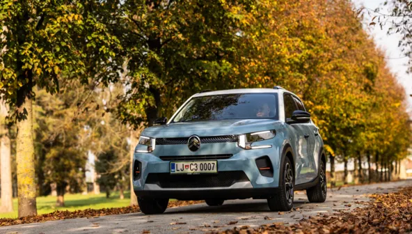Novi Citroën C3 zapeljal na slovenske ceste